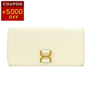 Chloe Marcie Long Wallet White